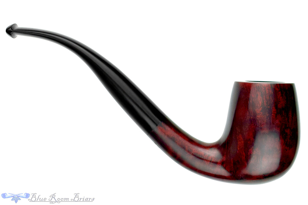 Blue Room Briars is proud to present this Merchant Service Pipe "1935" Antique Red Bent Billiard