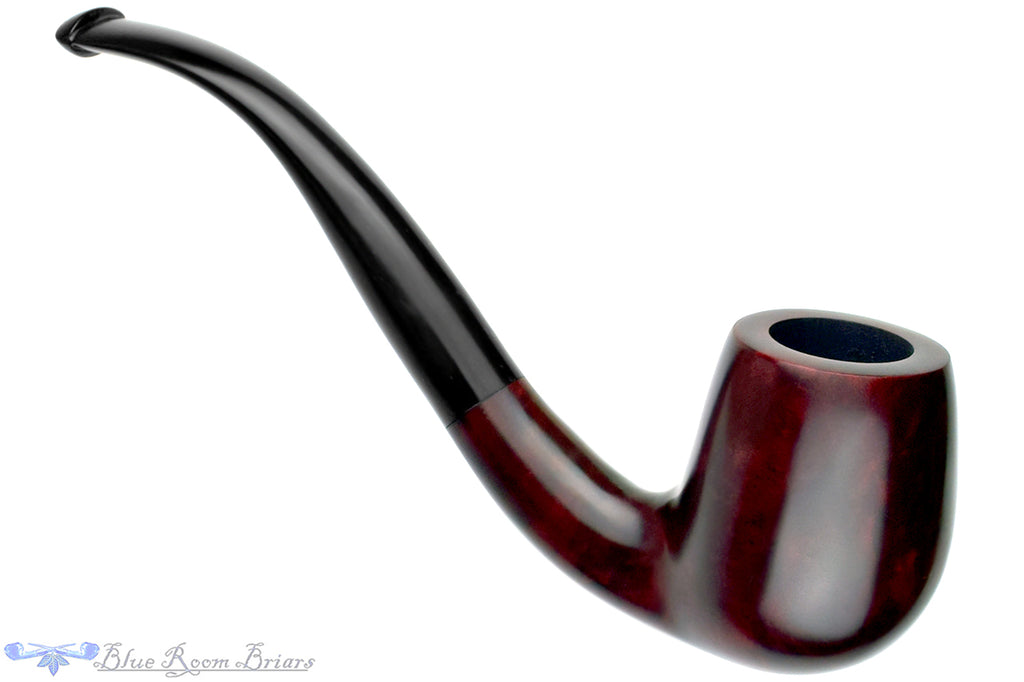 Blue Room Briars is proud to present this Merchant Service Pipe "1935" Antique Red Bent Billiard