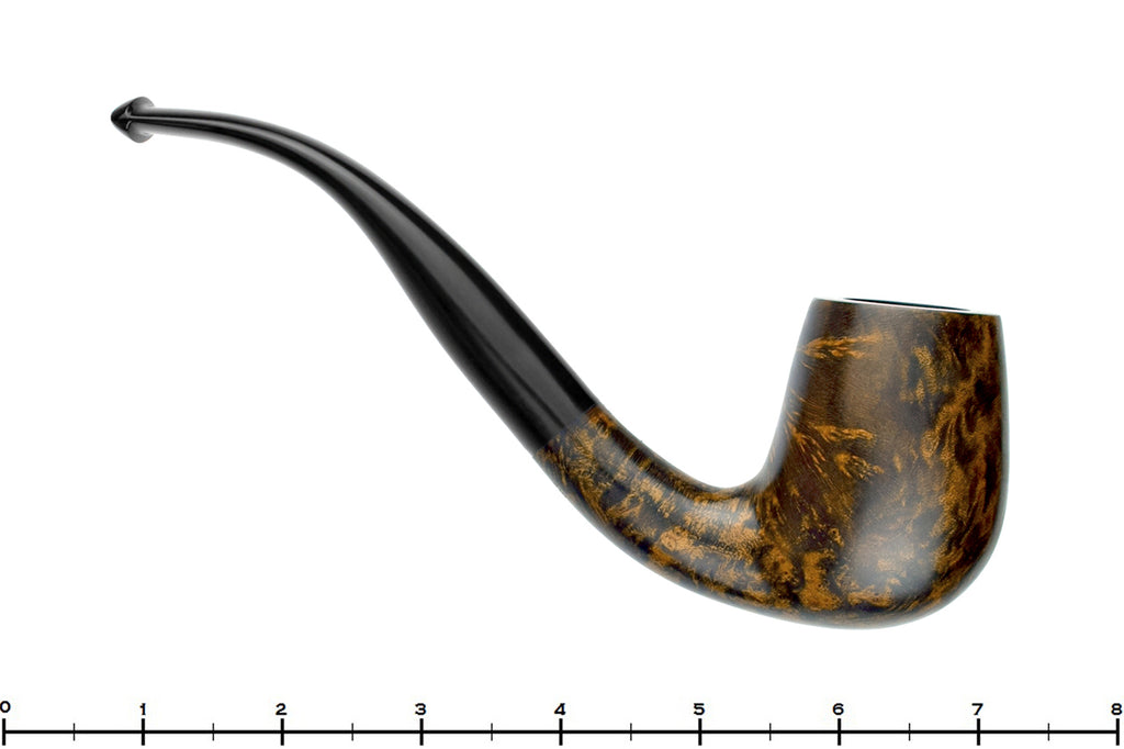 Blue Room Briars is proud to present this Merchant Service Pipe "1935" Chestnut Bent Billiard