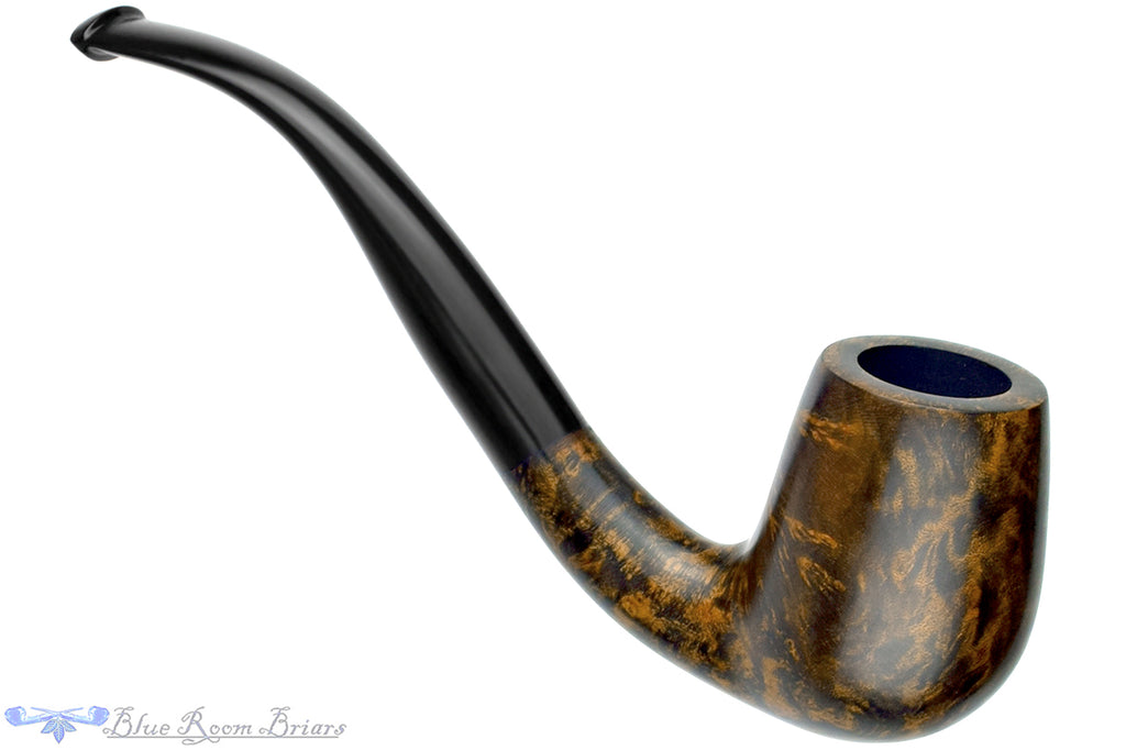 Blue Room Briars is proud to present this Merchant Service Pipe "1935" Chestnut Bent Billiard
