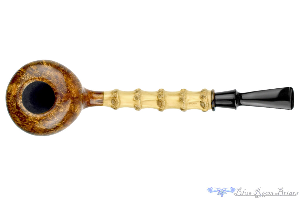Blue Room Briars is proud to present this Todd Johnson Pipe Bamboo Shank Tomato with Bocote