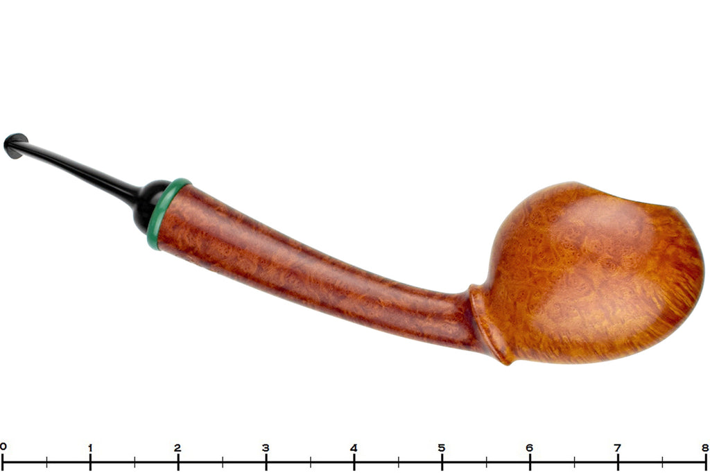 Blue Room Briars is proud to present this Todd Johnson Pipe Phalanx Circumcized Long-Shank with Jadeite