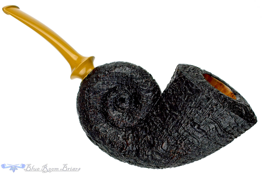 Blue Room Briars is proud to present this Bill Walther Pipe Ring Blast Nautilus