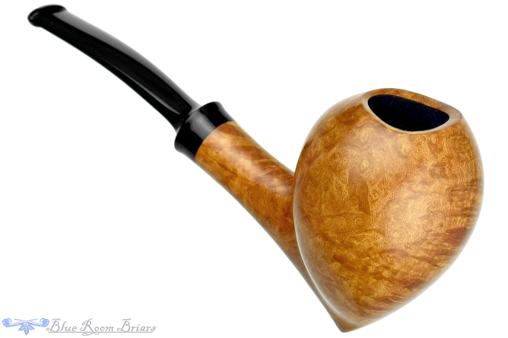 Blue Room Briars is proud to present this C Kent Joyce Pipe Bent Spot Carved Acorn