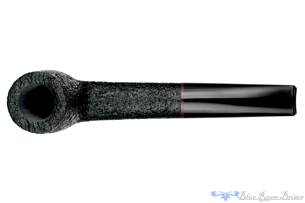 Blue Room Briars is proud to present this Bill Shalosky Pipe 537 Large Black Blast Oval Shank Billiard