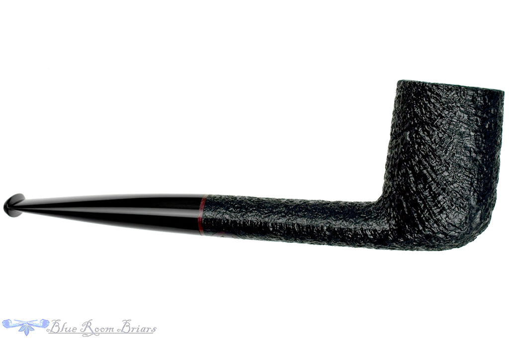 Blue Room Briars is proud to present this Bill Shalosky Pipe 537 Large Black Blast Oval Shank Billiard