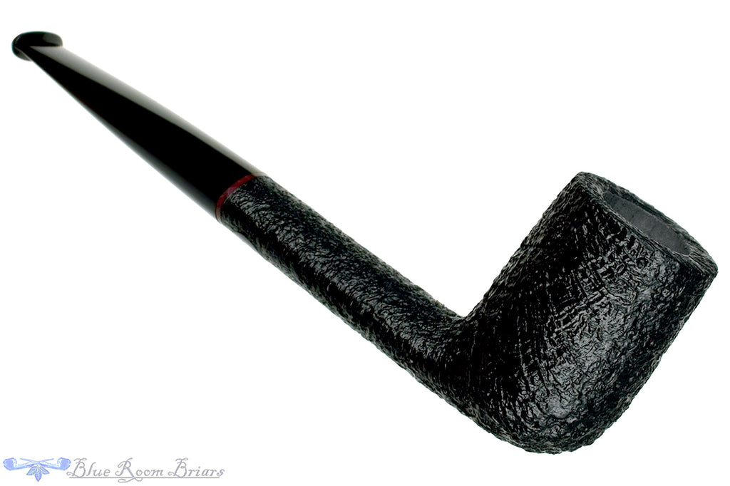 Blue Room Briars is proud to present this Bill Shalosky Pipe 537 Large Black Blast Oval Shank Billiard