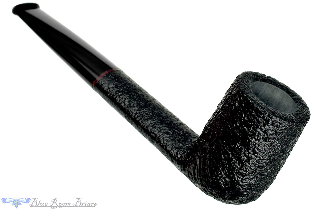 Blue Room Briars is proud to present this Bill Shalosky Pipe 537 Large Black Blast Oval Shank Billiard