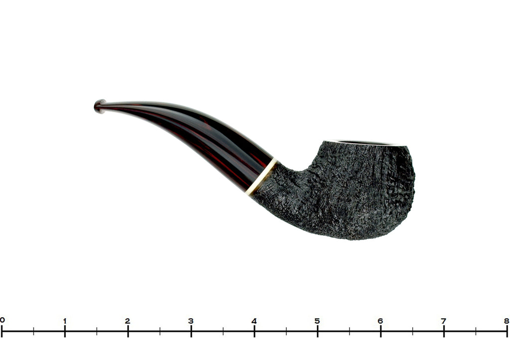 Blue Room Briars is proud to present this Jerry Crawford Pipe Black Blast Author with Ivorite and Cumberland Brindle