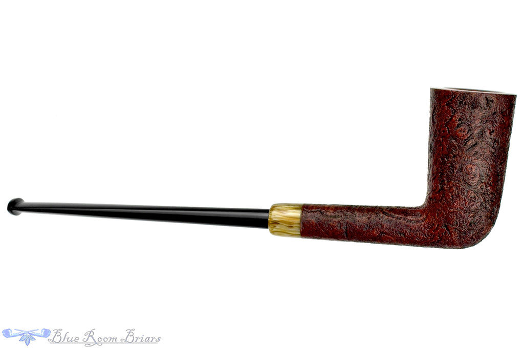 Blue Room Briars is proud to present this Doug Finlay Pipe Sandblast Arne Jacobsen with Acrylic Ferrule