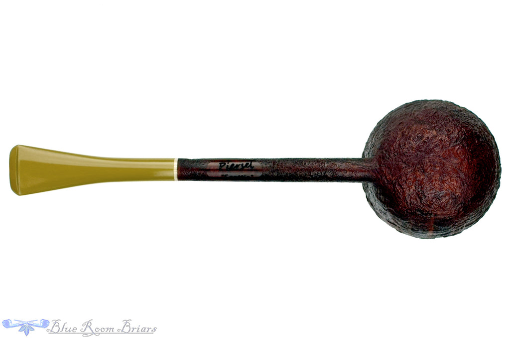 Scottie Piersel Pipe "Scottie" Sandblast Rhodesian with Ivorite