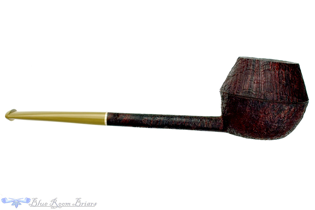 Scottie Piersel Pipe "Scottie" Sandblast Rhodesian with Ivorite