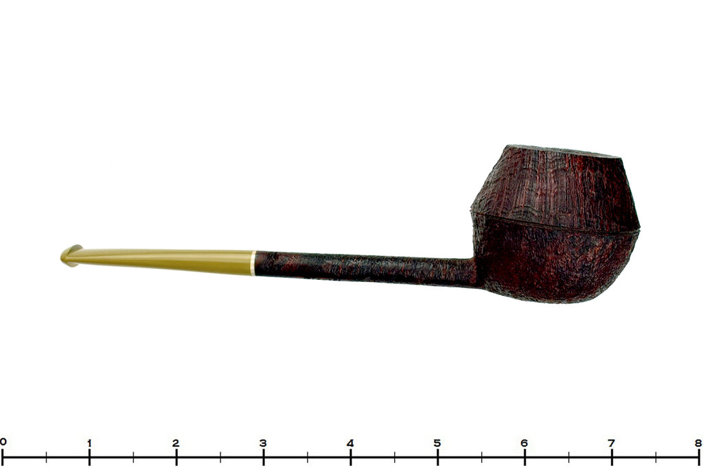 Scottie Piersel Pipe "Scottie" Sandblast Rhodesian with Ivorite