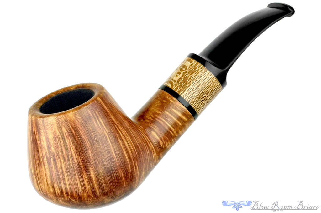 Blue Room Briars is proud to present this Charl Goussard Pipe Bent High-Contrast Smooth with Protea Nitida