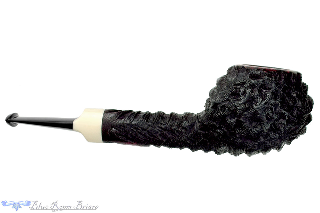 Blue Room Briars is proud to present this Jared Coles Pipe Carved Straight Apple with Juma
