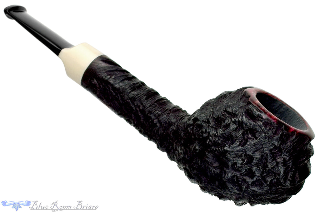 Blue Room Briars is proud to present this Jared Coles Pipe Carved Straight Apple with Juma