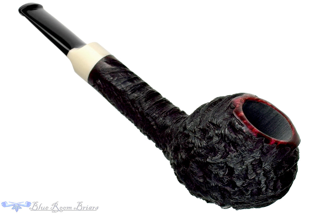 Blue Room Briars is proud to present this Jared Coles Pipe Carved Straight Apple with Juma