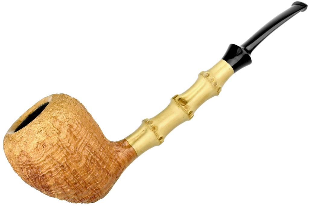 Trey Rice Pipe Ring Blast Natural Acorn with Bamboo