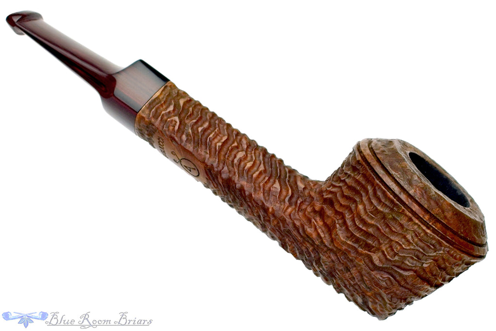 Blue Room Briars is proud to present this Andrea Gigliucci Pipe Carved Straight Bulldog with Brindle