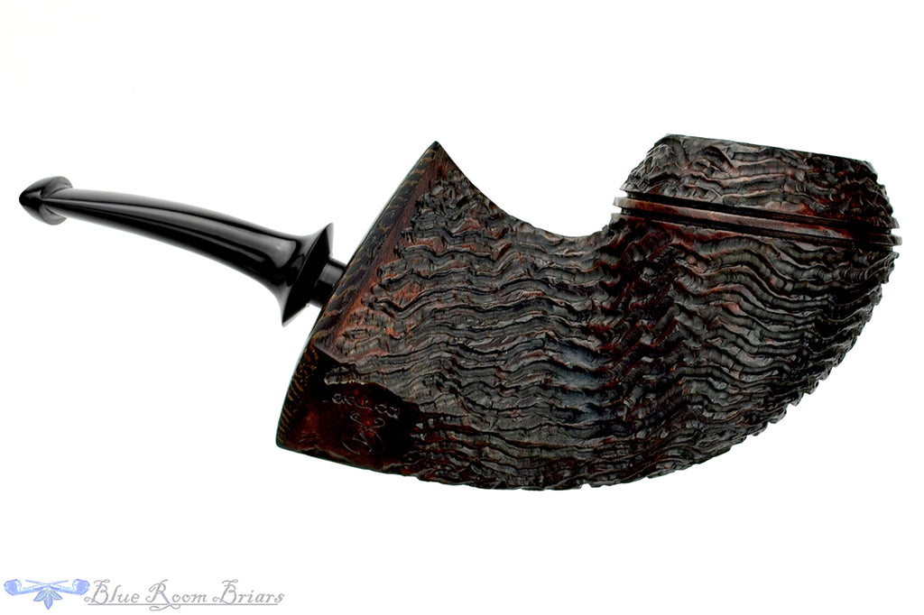 Blue Room Briars is proud to present this Andrea Gigliucci Pipe Carved Bull Ax with Wenge