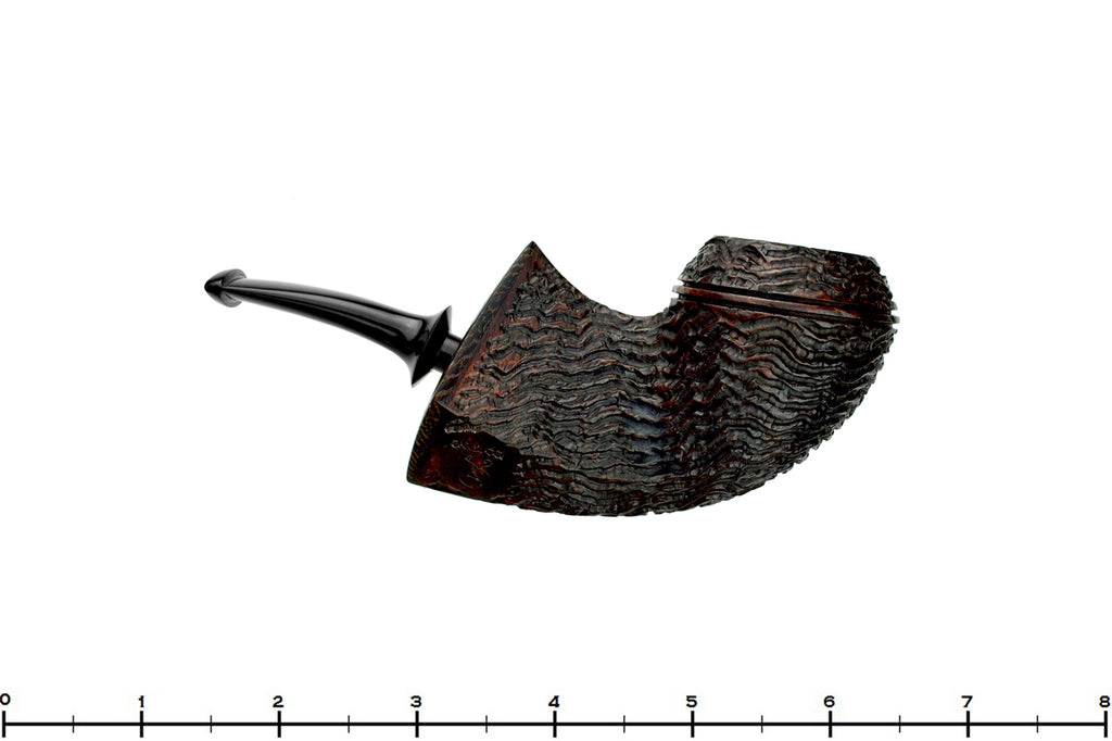 Blue Room Briars is proud to present this Andrea Gigliucci Pipe Carved Bull Ax with Wenge