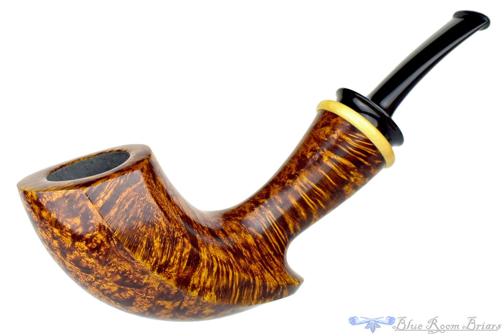 Bill Shalosky Pipe 337 Elephant's Foot with Box Elder and Fordite