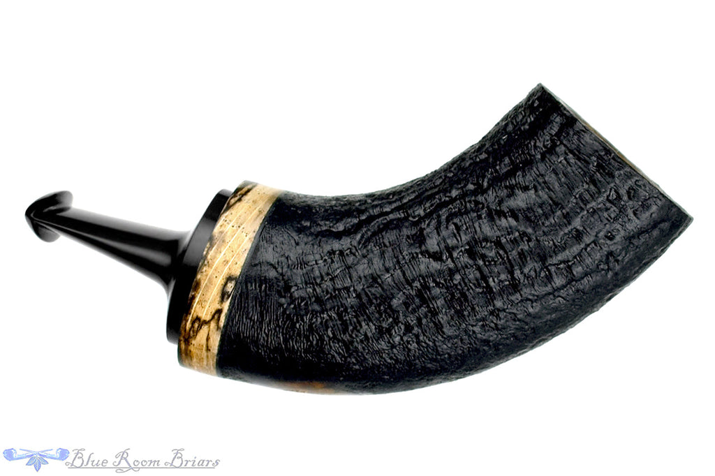 Blue Room Briars is proud to present this Dirk Heinemann Pipe Sandblast Tuban with Birch