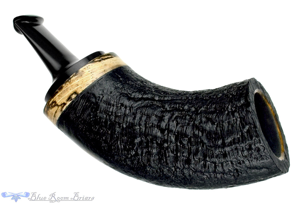 Blue Room Briars is proud to present this Dirk Heinemann Pipe Sandblast Tuban with Birch