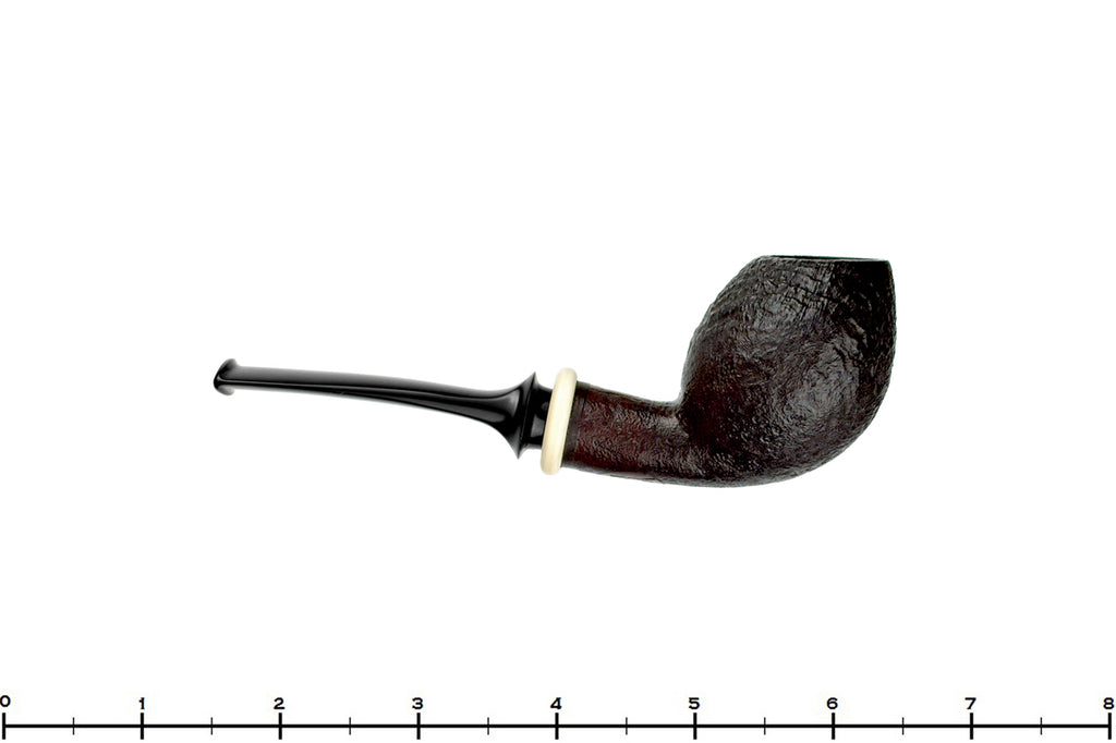 Blue Room Briars is proud to present this Bonsai Pipe by Tobias Höse Bent Sandblast Egg with Ivorite