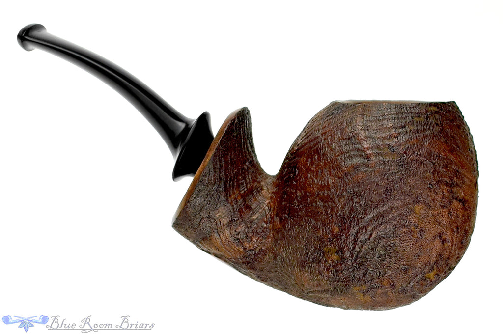 Blue Room Briars is proud to present this David Huber Pipe Sandblast Fugu Blowfish