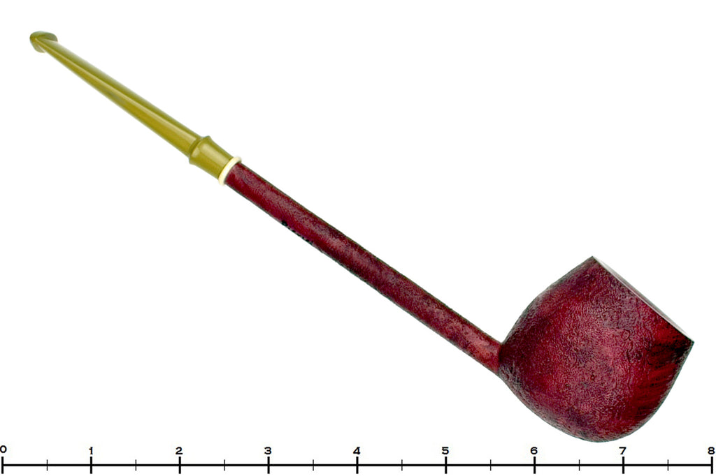 Blue Room Briars is proud to present this Scottie Piersel Pipe "Scottie" Sandblast Apple with Ivorite