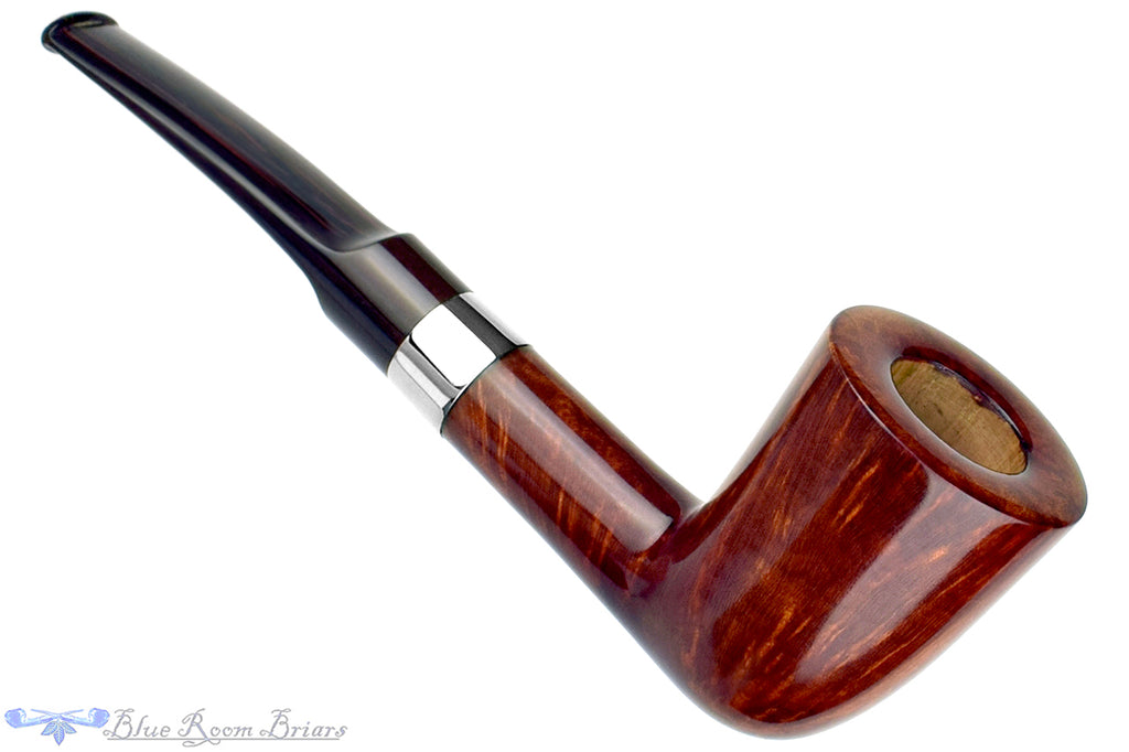 Blue Room Briars is proud to present this Todd Harris Pipe Dublin with Silver and Brindle