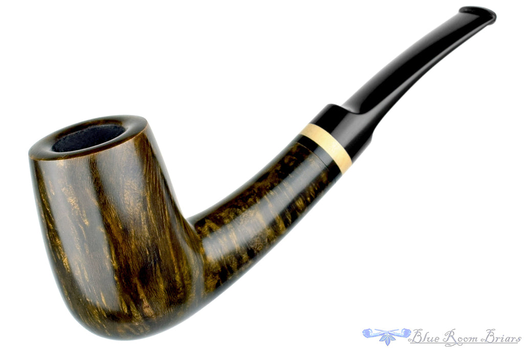 Blue Room Briars is proud to present this Brian Madsen Pipe Bent Billiard with Boxwood