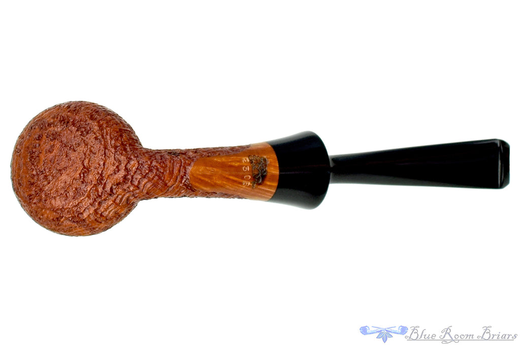 Blue Room Briars is proud to present this Russ Cook Pipe 2308 Bent Tall and Long Sandblast Rhodesian
