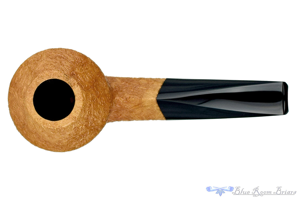 Blue Room Briars is proud to present this Trey Rice Pipe 1/4 Bent Tan Blast Bulldog