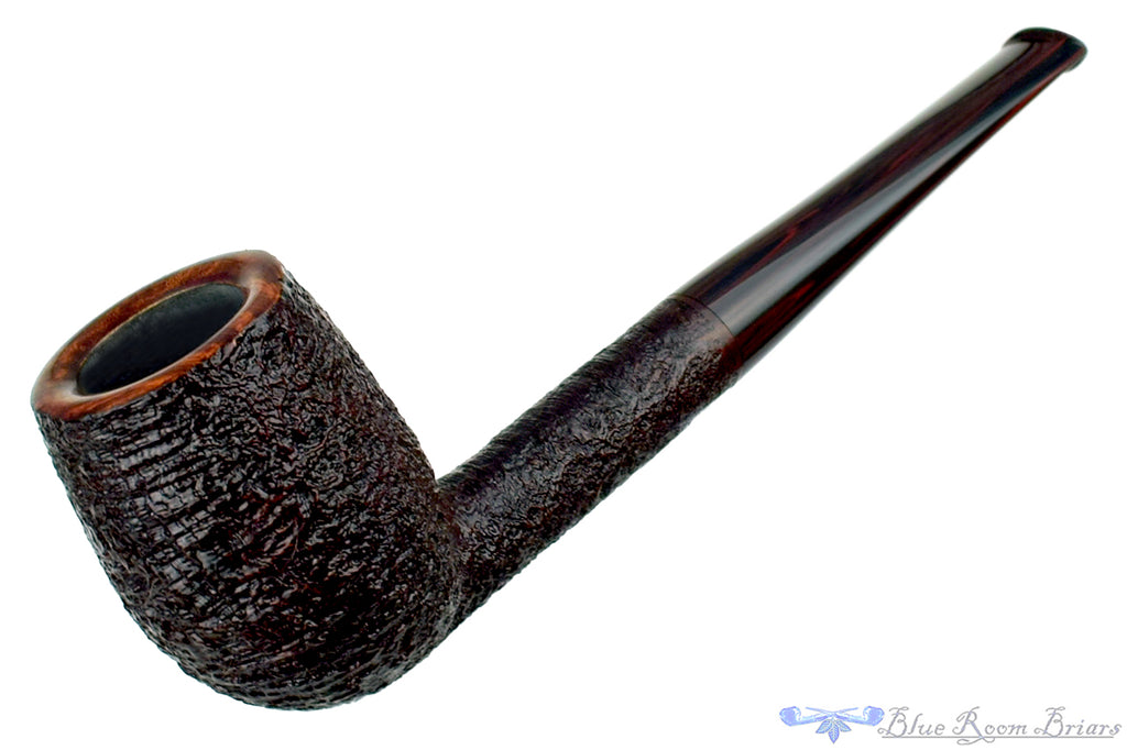 Blue Room Briars is proud to present this Trey Rice Sandblast Billiard with Brindle
