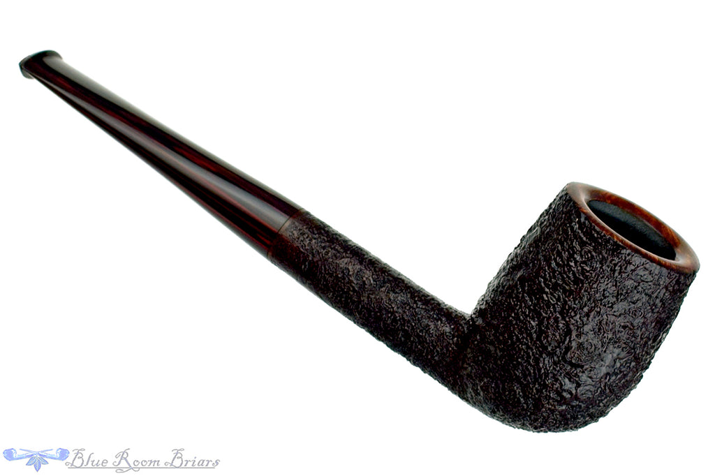 Blue Room Briars is proud to present this Trey Rice Sandblast Billiard with Brindle