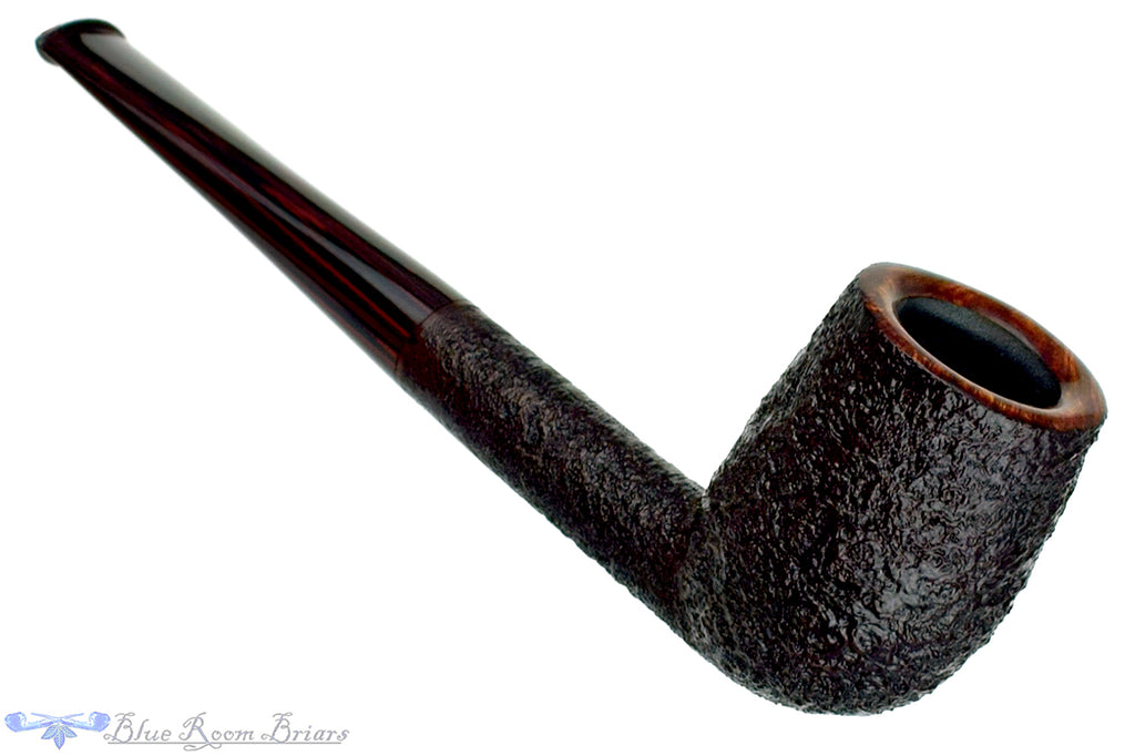 Blue Room Briars is proud to present this Trey Rice Sandblast Billiard with Brindle