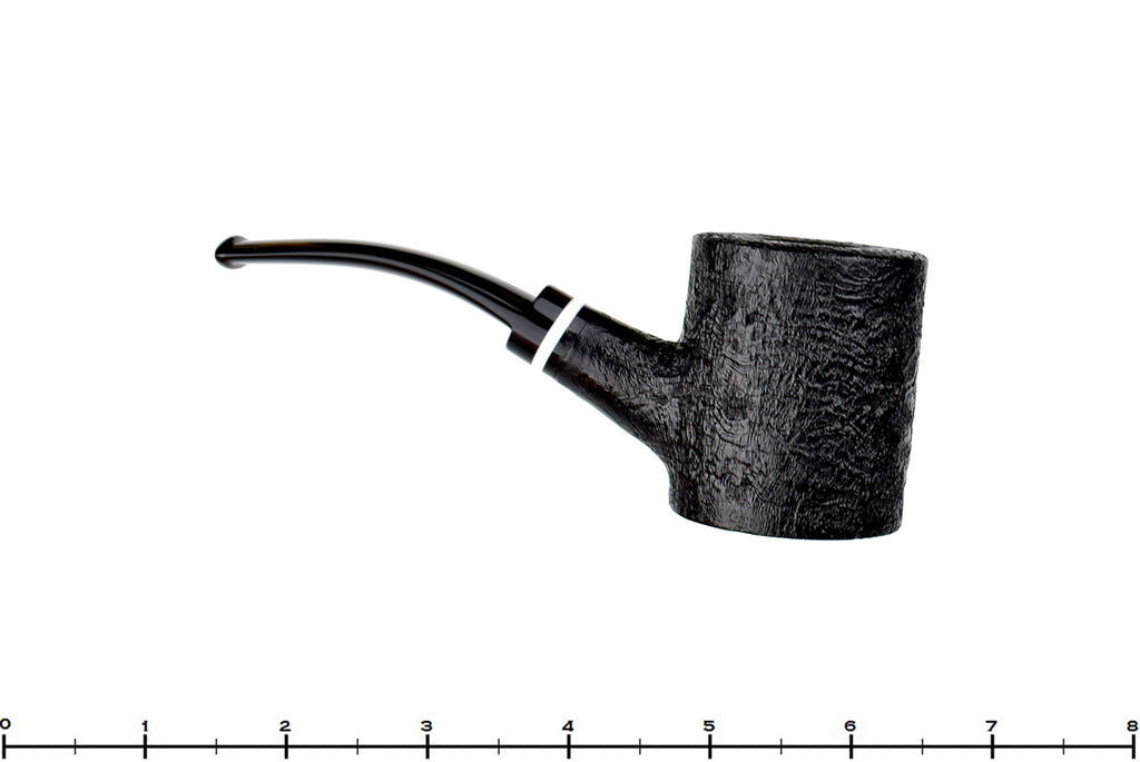 Todd Harris Pipe 1/4 Bent Black Blast Poker, Blue Room Briars