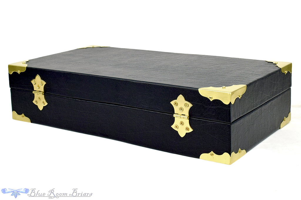 Jesse Jones Pipes Antique Blast 7 Pipe Set with Custom Display Case