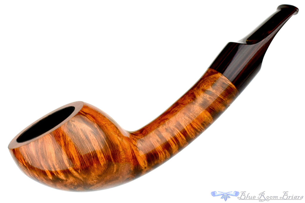 Benjamin Westerheide Pipe 1/8 Bent Tiger Striped Scoop