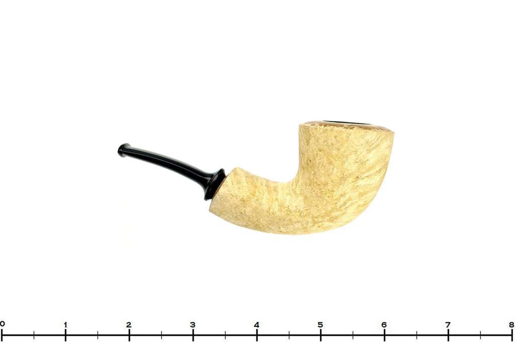 Blue Room Briars is proud to present this Benjamin Westerheide Pipe 1/4 Bent Blonde Driftwood Wide Shank Dublin with Brass