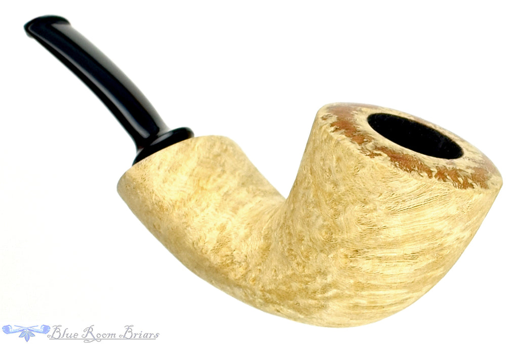 Blue Room Briars is proud to present this Benjamin Westerheide Pipe 1/4 Bent Blonde Driftwood Wide Shank Dublin with Brass