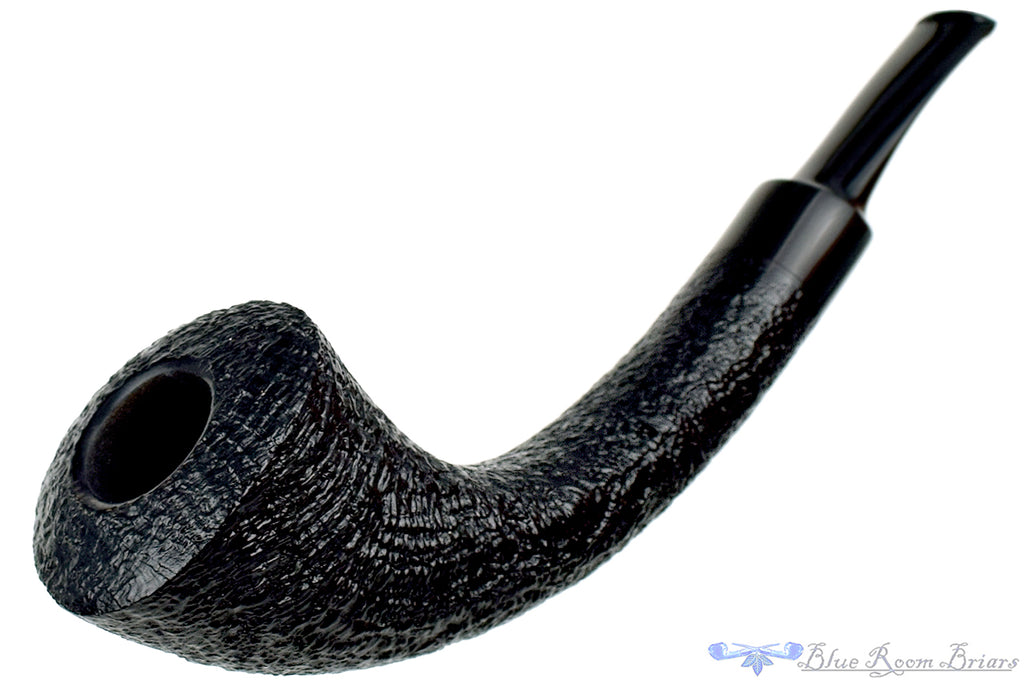 Blue Room Briars is proud to present this Clark Layton Pipe Long Shank Black Blast Horn
