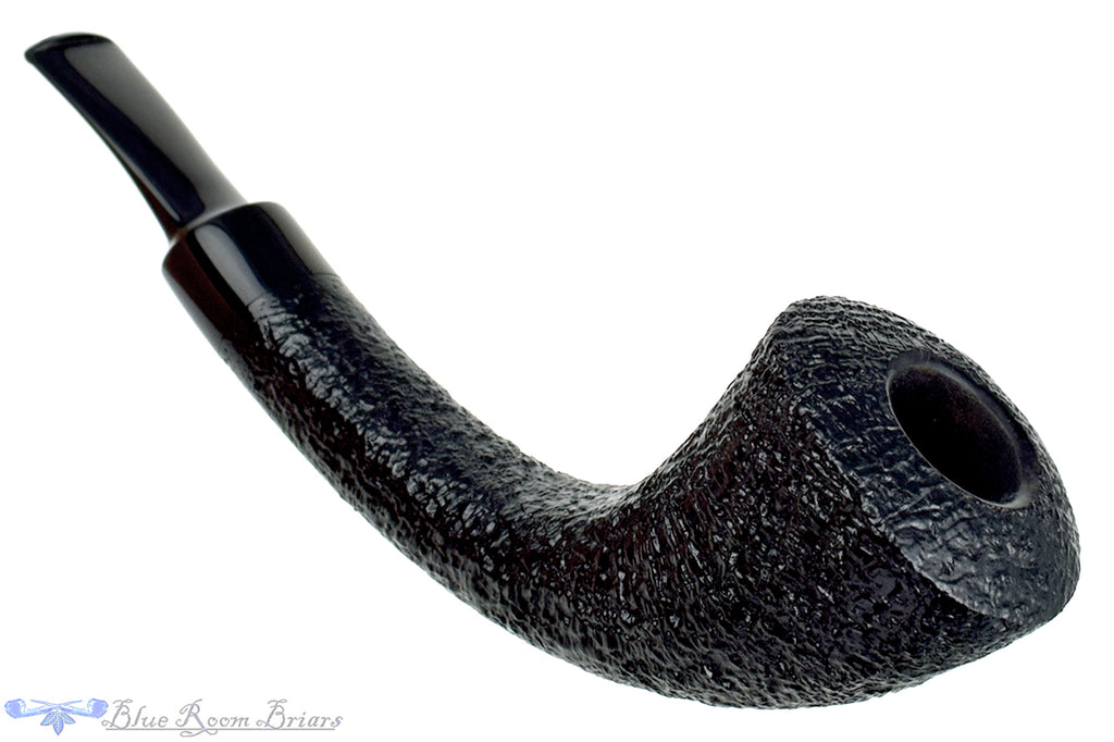 Blue Room Briars is proud to present this Clark Layton Pipe Long Shank Black Blast Horn