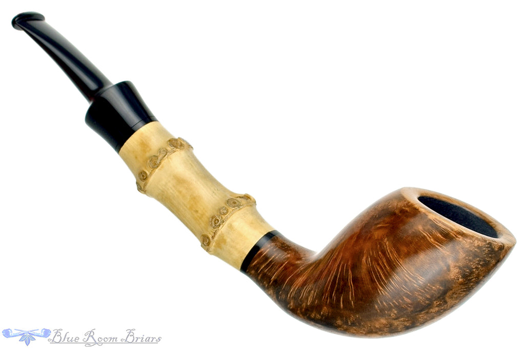 Blue Room Briars is proud to present this Charl Goussard Pipe Tulip with Bamboo