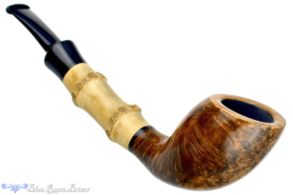 Blue Room Briars is proud to present this Charl Goussard Pipe Tulip with Bamboo