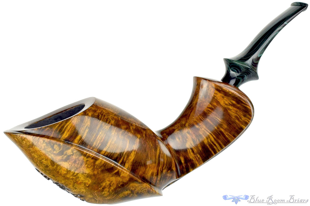 Bill Walther Pipe Turtle with Plateau and Brindle