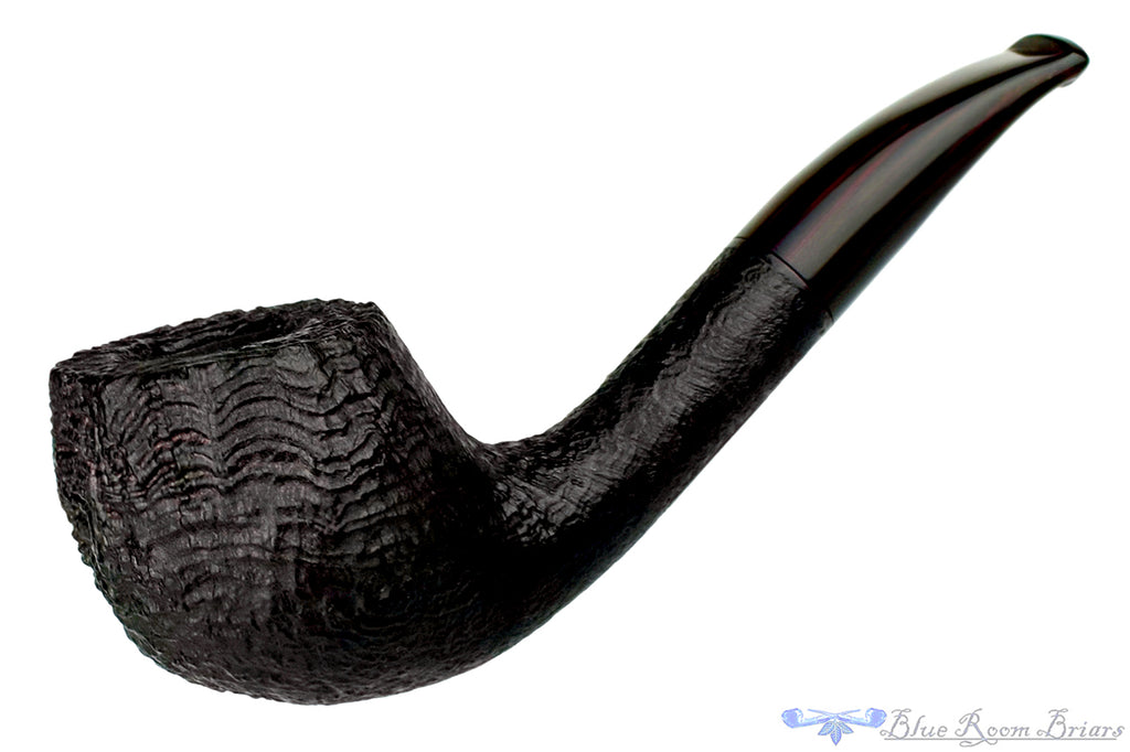 RC Sands Pipe Ring Blast 1/2 Bent Scoop Billiard with Brindle