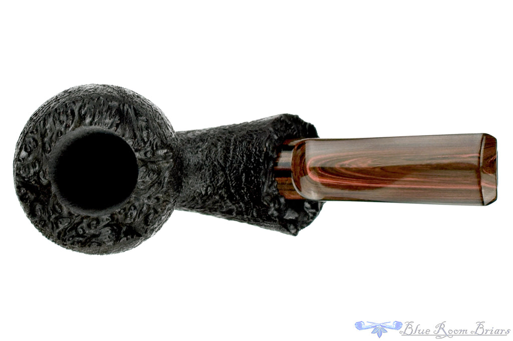 Blue Room Briars is proud to present this Jared Coles Pipe Black Blast Freehand Sitter with Brindle and Plateaux